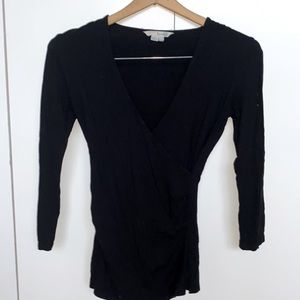 Boden wrap style yoga top in size 2R (XS/S) - great condition!